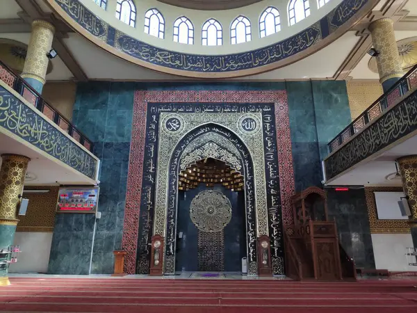 Aqsa Grand Mosque Klatenben Indonéziában — Stock Fotó