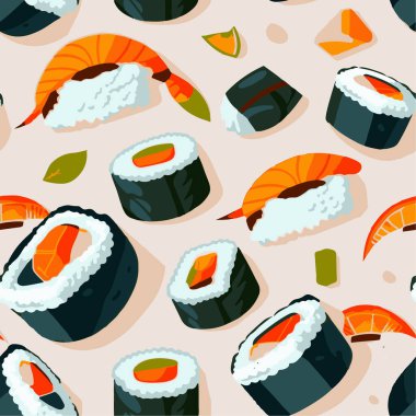 Japon suşi kalıbı. pürüzsüz arkaplan.