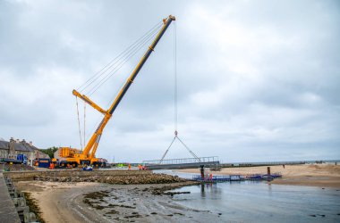 Lossiemouth 'da yeni köprü inşaatı