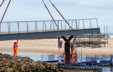 Lossiemouth 'da yeni köprü inşaatı