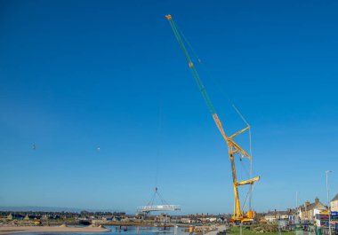 Lossiemouth 'da yeni köprü inşaatı