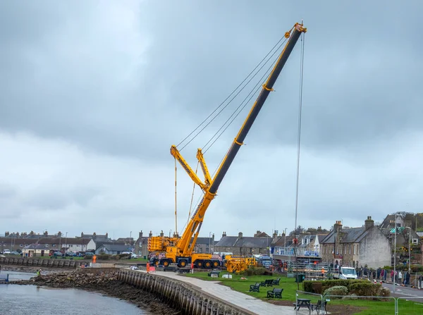 Lossiemouth 'da yeni köprü inşaatı