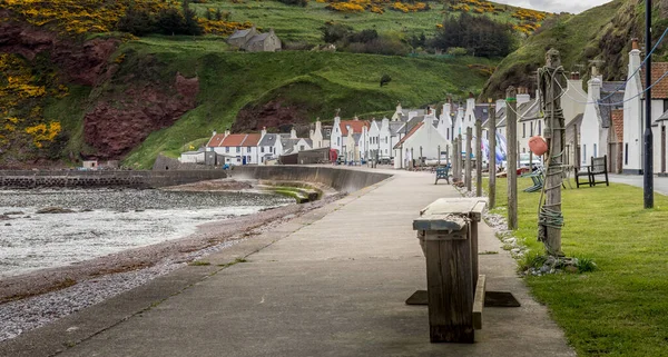 Krásné Východní Pobřeží Skotska Vesnice Pennan Kde Film Místní Hrdina — Stock fotografie
