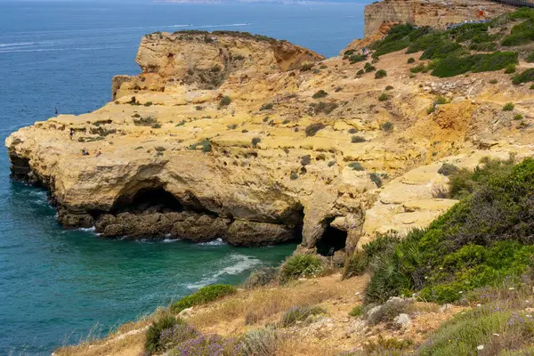 Algarve, Portekiz 'deki kumtaşı kıyı şeridi