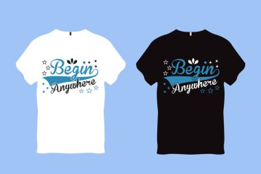 Herhangi bir yerdeki Tişört Tasarımına Başla