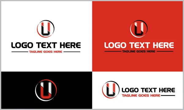 Résumé Alphabet Lettre Logo Design Set — Image vectorielle