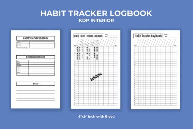 Alışkanlık İzleyici Günlük Kaydı KDP İçi