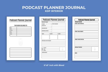 Podcast Planlayıcı Günlük KDP İçişleri