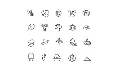 Vektör simgeleri kümesi