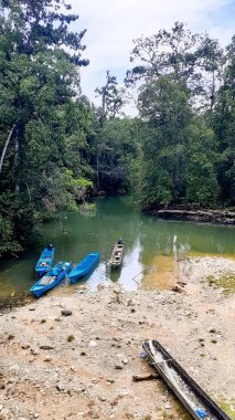 Nehirle güzel bir manzara
