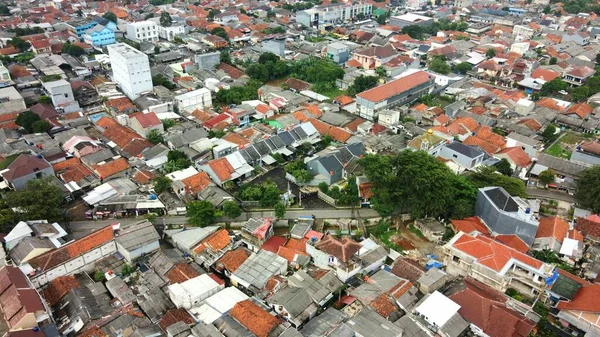 Aerial View City Indonesia — Stock Photo, Image