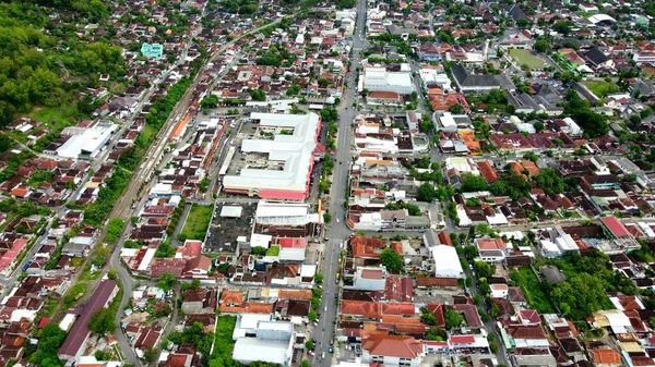 Aerial View City — Stock Photo, Image