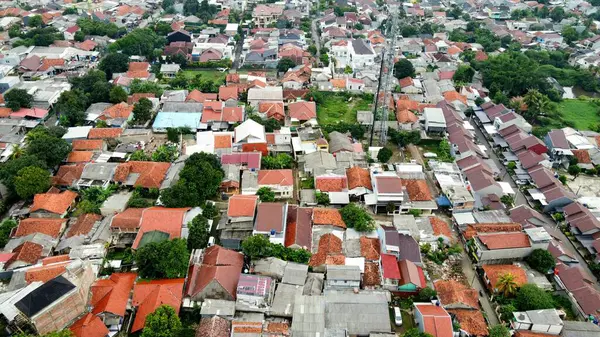 Wunderschönes Luftbild Der Stadt — Stockfoto