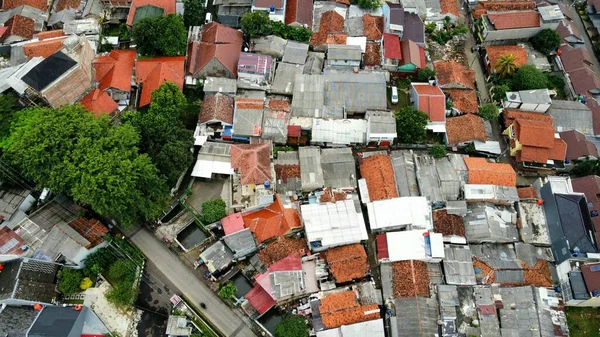 Wunderschönes Luftbild Der Stadt — Stockfoto