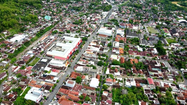 Aerial View City — Stock Photo, Image