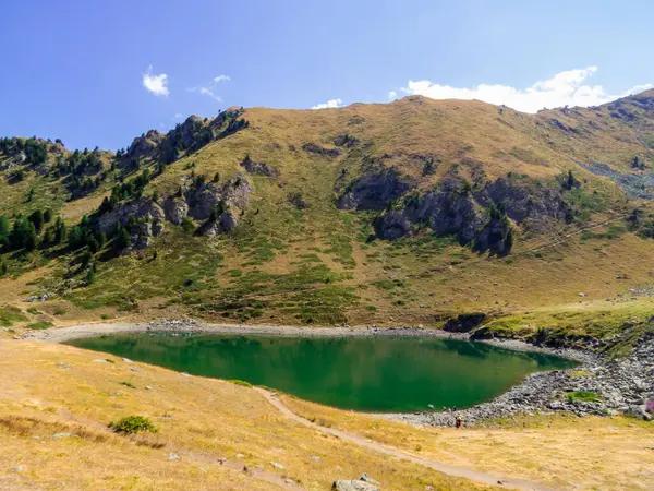 Stock image View of the Chamole Lake in the Aosta Valley, north Italy