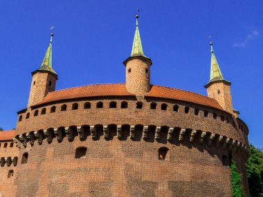 Krakow Barbican, Polonya manzarası