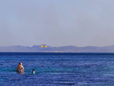 Posada, İtalya - 6 Ağustos 2023: 