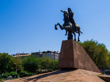 Erivan, Ermenistan 'daki Vardan Mamikonyan Heykeli