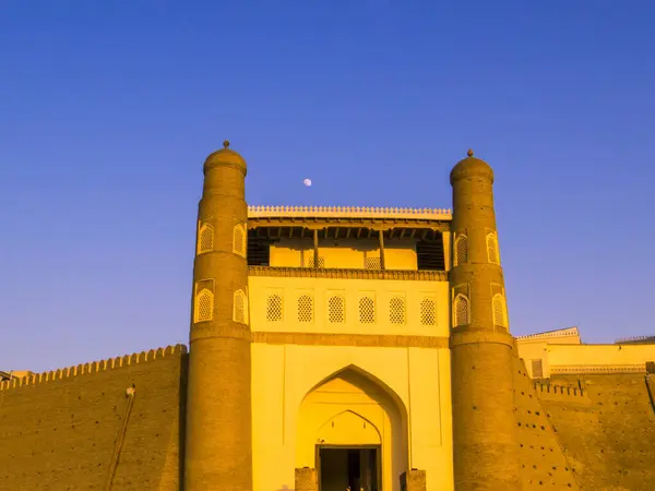 stock image View of the Ark of Bukhara in Uzbekistan