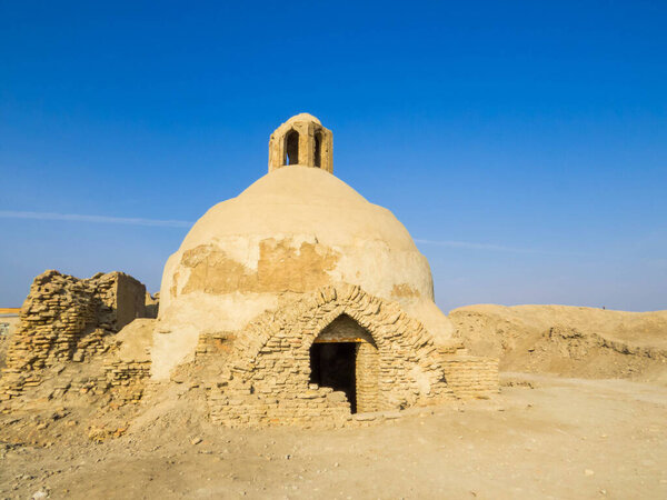 Вид на древний Ковчег Бухары в Узбекистане