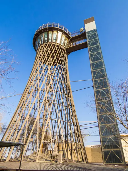 stock image View of the Tower of Bukhara, Uzbekistan