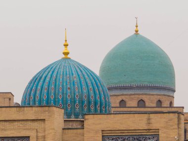 Özbekistan, Taşkent 'teki Muyi Muborak Madrasah manzarası