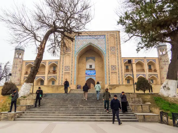 stock image Tashkent, Uzbekistan - January 25, 2024: View of the Kukeldash Madrasah.