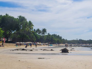 Tamarindo, Kosta Rika - 4 Şubat 2024: Tamarindo Sahili.