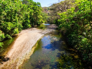 Florida 'da güzel bir dere, Santa Cruz, Kosta Rika