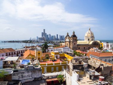 Kolombiya, Cartagena 'nın şehir manzarası