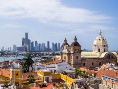 Kolombiya, Cartagena 'nın şehir manzarası
