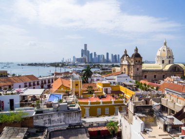 Kolombiya, Cartagena 'nın şehir manzarası