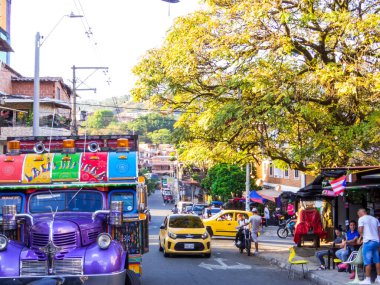 Medellin, Kolombiya - 14 Şubat 2024: 13..