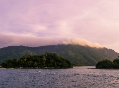 Ilha Grande, Brezilya 'da gün batımı