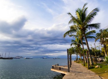 Arraial do Cabo, Brezilya 'da gün batımı