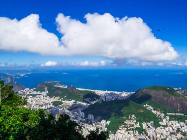 Rio de Janeiro, Brezilya 'nın hava manzarası