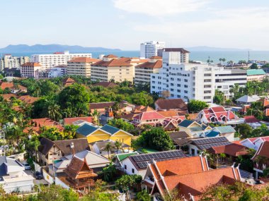 Jomtien, Pattaya, Tayland havadan görünümü
