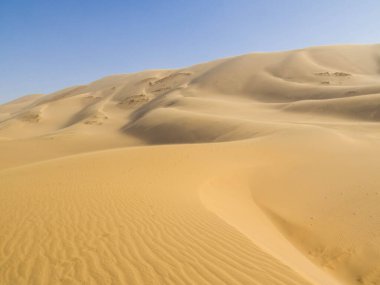 Amazing landscape in Hongor Sand Dunes, Gobi Desert, Mongolia