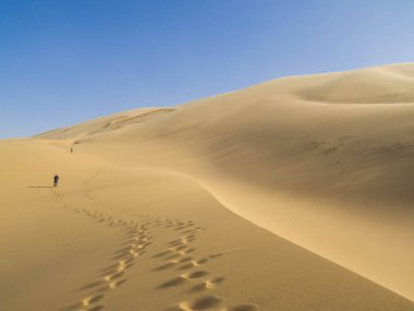 Amazing landscape in Hongor Sand Dunes, Gobi Desert, Mongolia