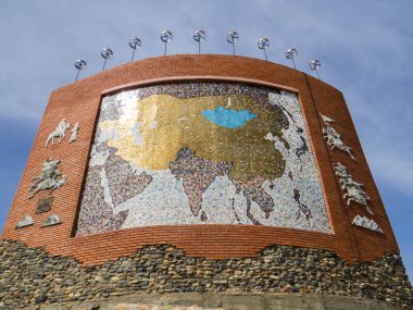 Monument to the Mongol Empire in Kharkhorin, the ancient capital