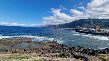 Tenerife 'deki deniz manzarası