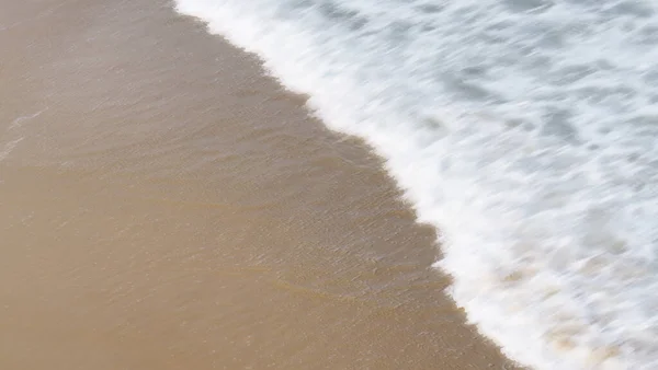 Wallpaper Waves Breaking Beach — Stock Photo, Image