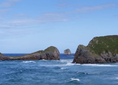  San Martin, Llanes, Asturias Hermitage Adaları.