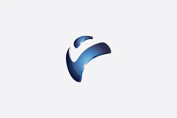 Letter Has Made Logo Shape — Stock Vector