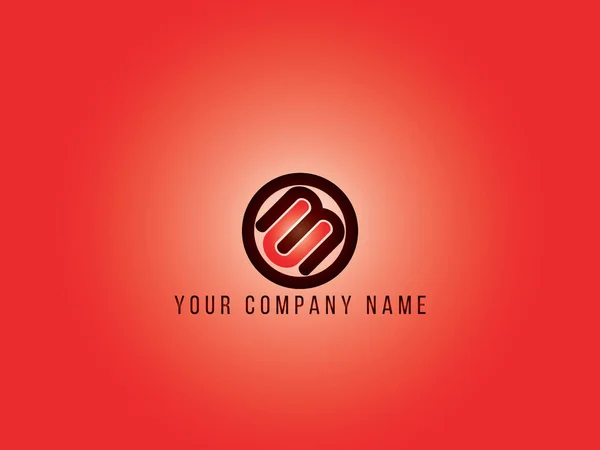 Lettera Logo Concept — Vettoriale Stock