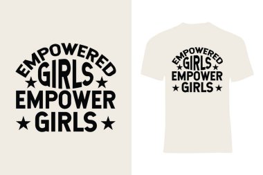 Gösterişli ve şık bir tek renkli tişört tasarımı. Cesur tipografide 