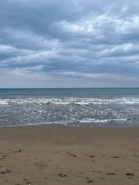 Doğu Nusa Tenggara 'daki güzel Tuamese Sahili manzarası