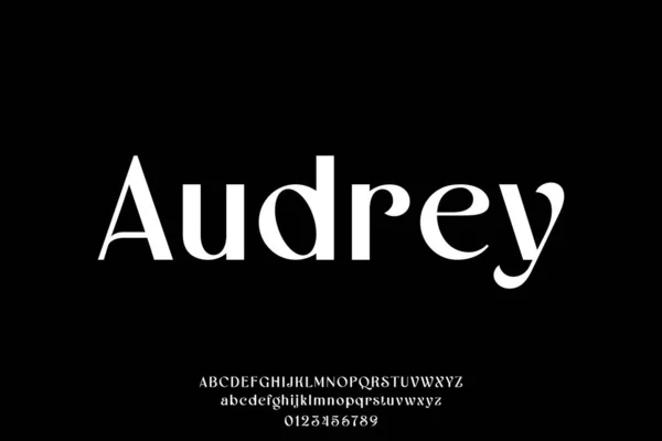 Kadınsı doğal eğimli yazı tipi vektör çizimi