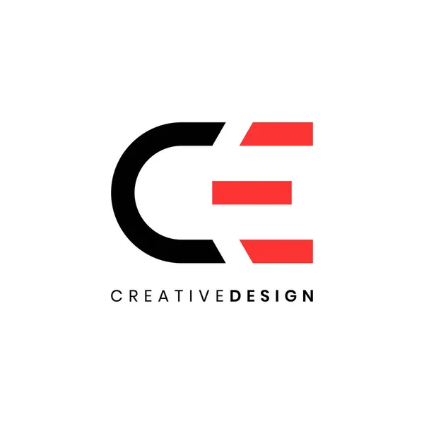Créatif Abstrait Lettre Logo Design Vecteur Pour Entreprise — Image vectorielle